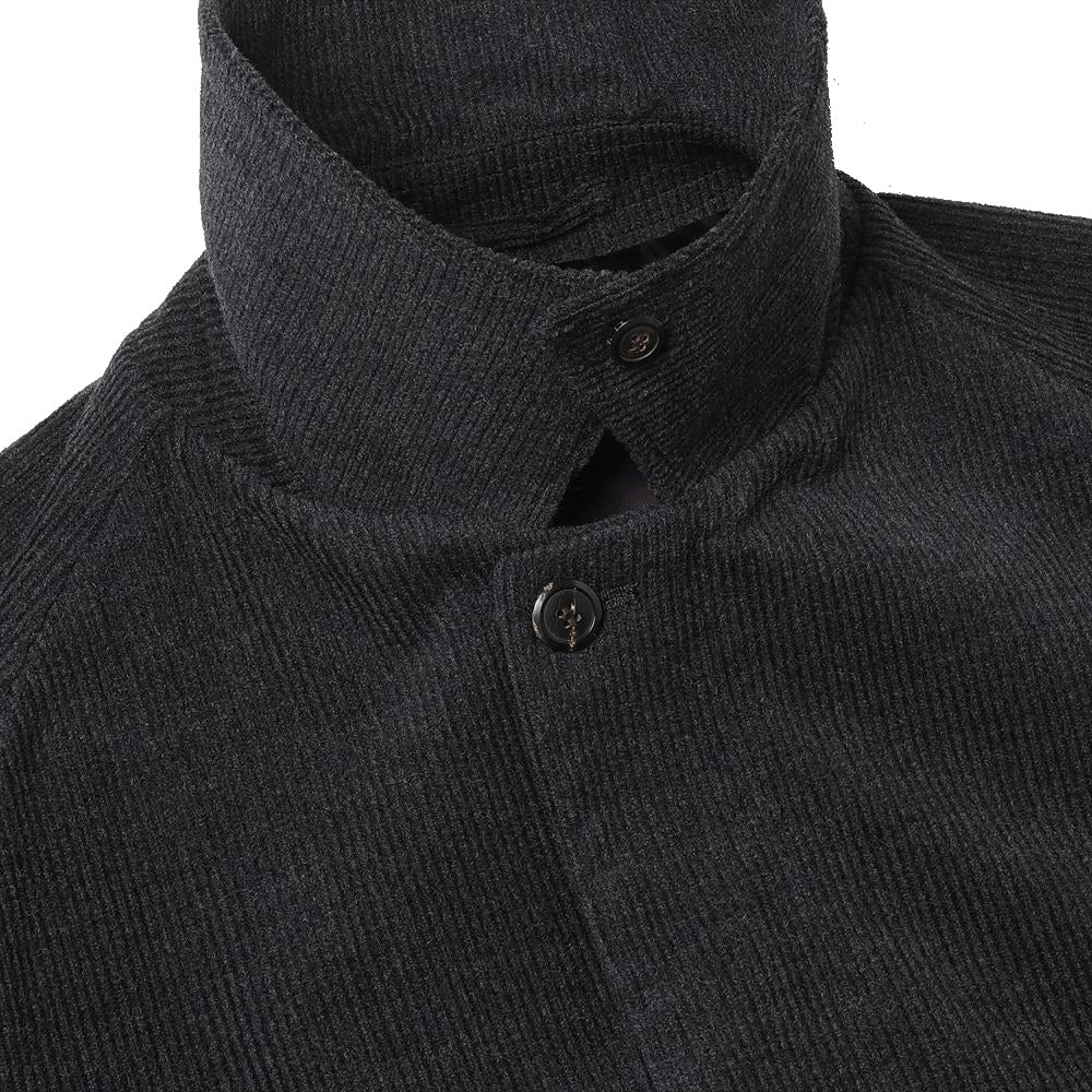RAGLAN SLEEVES COAT SUPER120s WOOL CORDUROY
