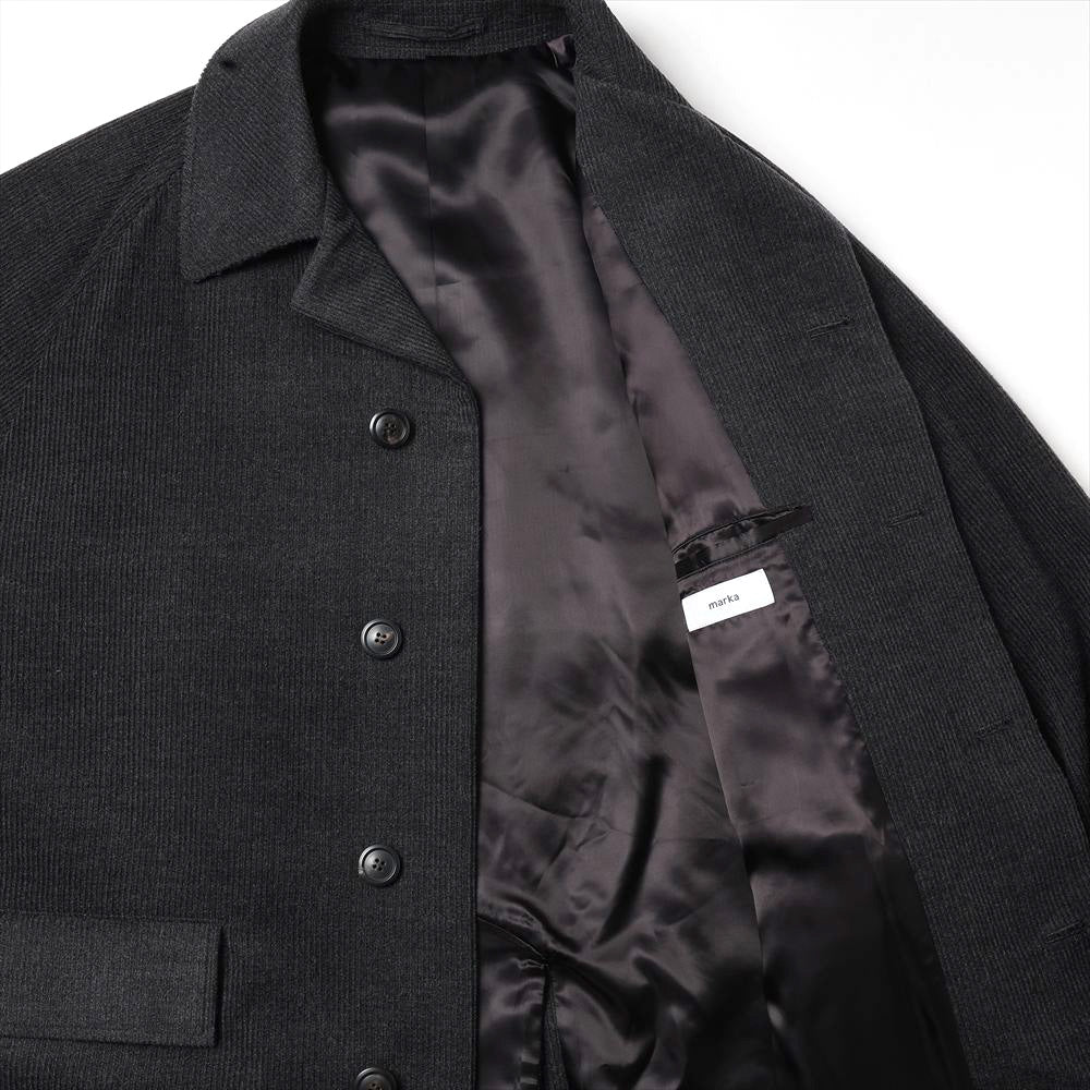 RAGLAN SLEEVES COAT SUPER120s WOOL CORDUROY