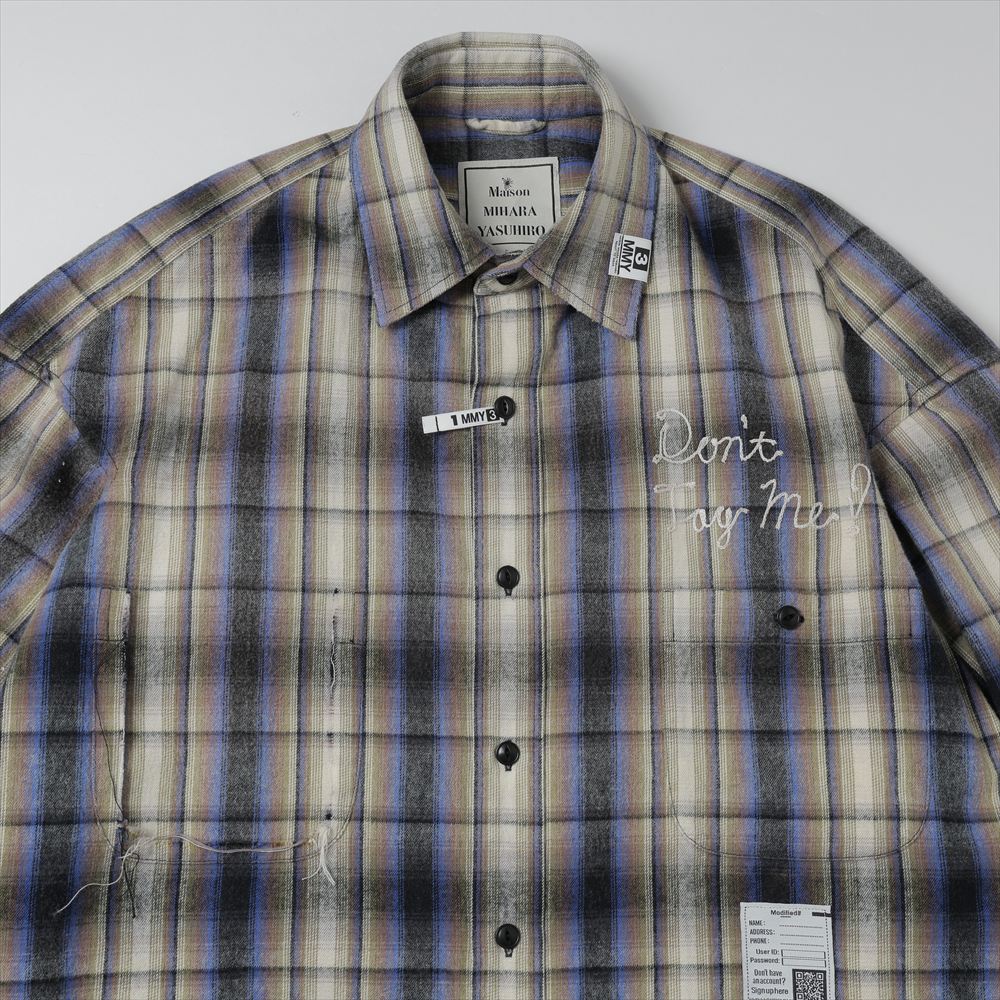 VINTAGE LIKE CHECK L/S SHIRTS