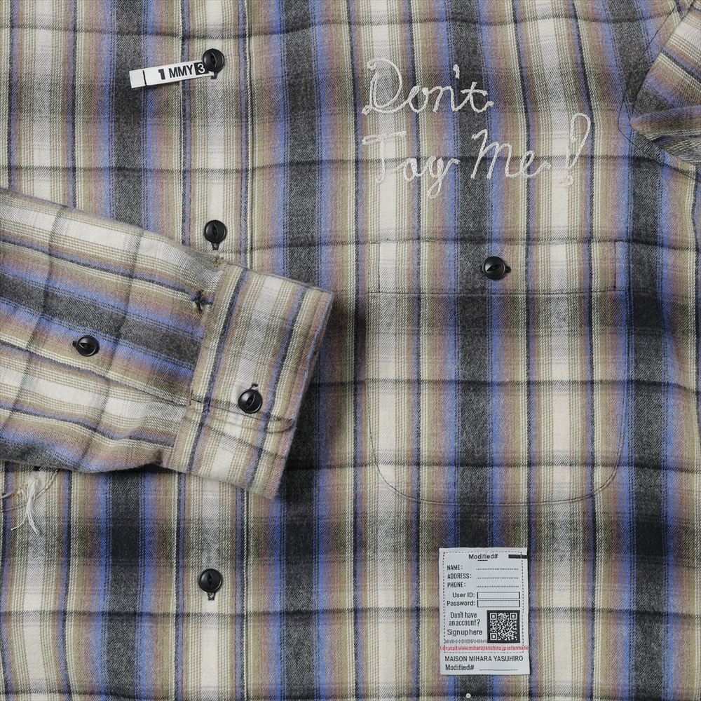 VINTAGE LIKE CHECK L/S SHIRTS