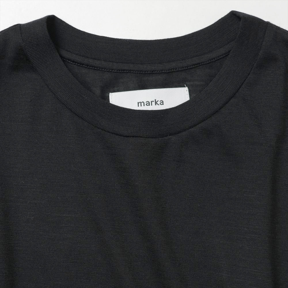 CREW NECK TEE SUPER120s WASHABLE WOOL