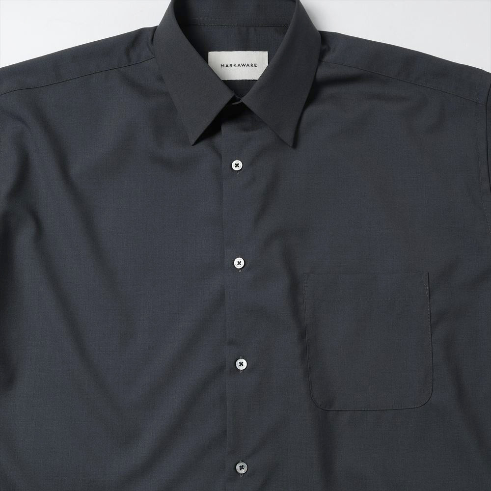 COMFORT FIT SHIRTS S/S ORGANIC WOOL 2/80 TROPICAL