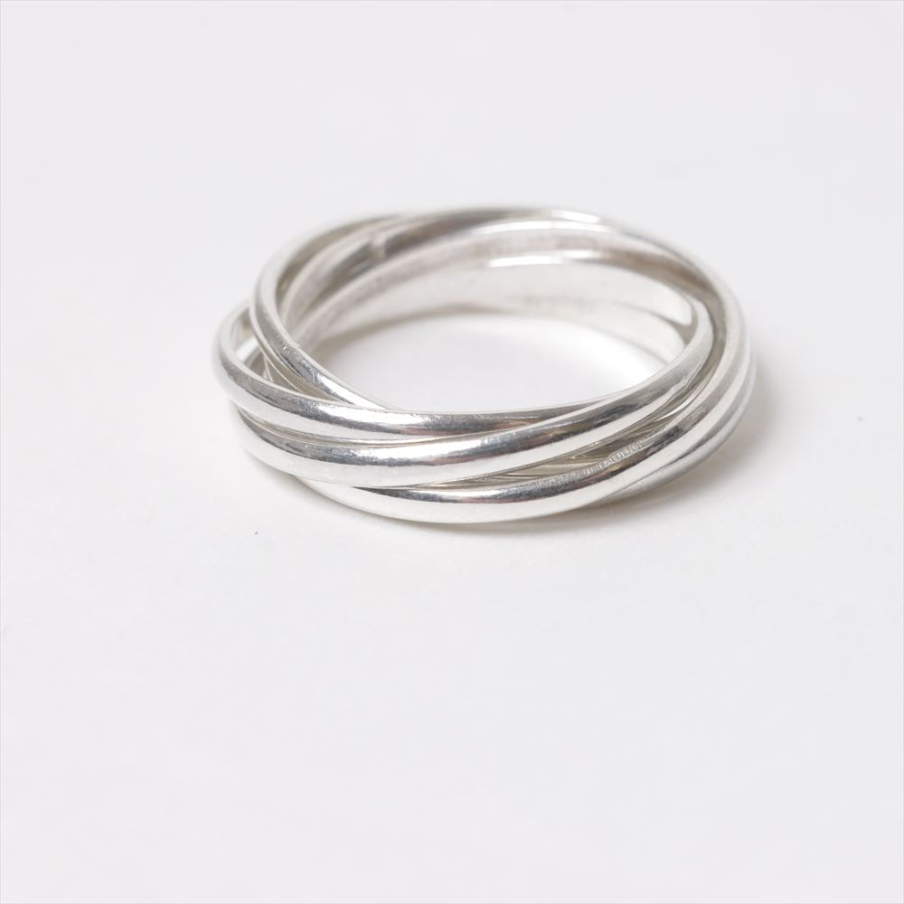 TAXCO SILVER FIVE LINK RING