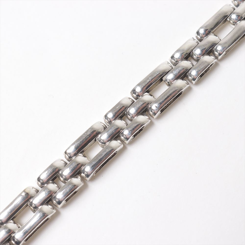 TAXCO SILVER FLAT MEDIUM CHAIN BRACELET