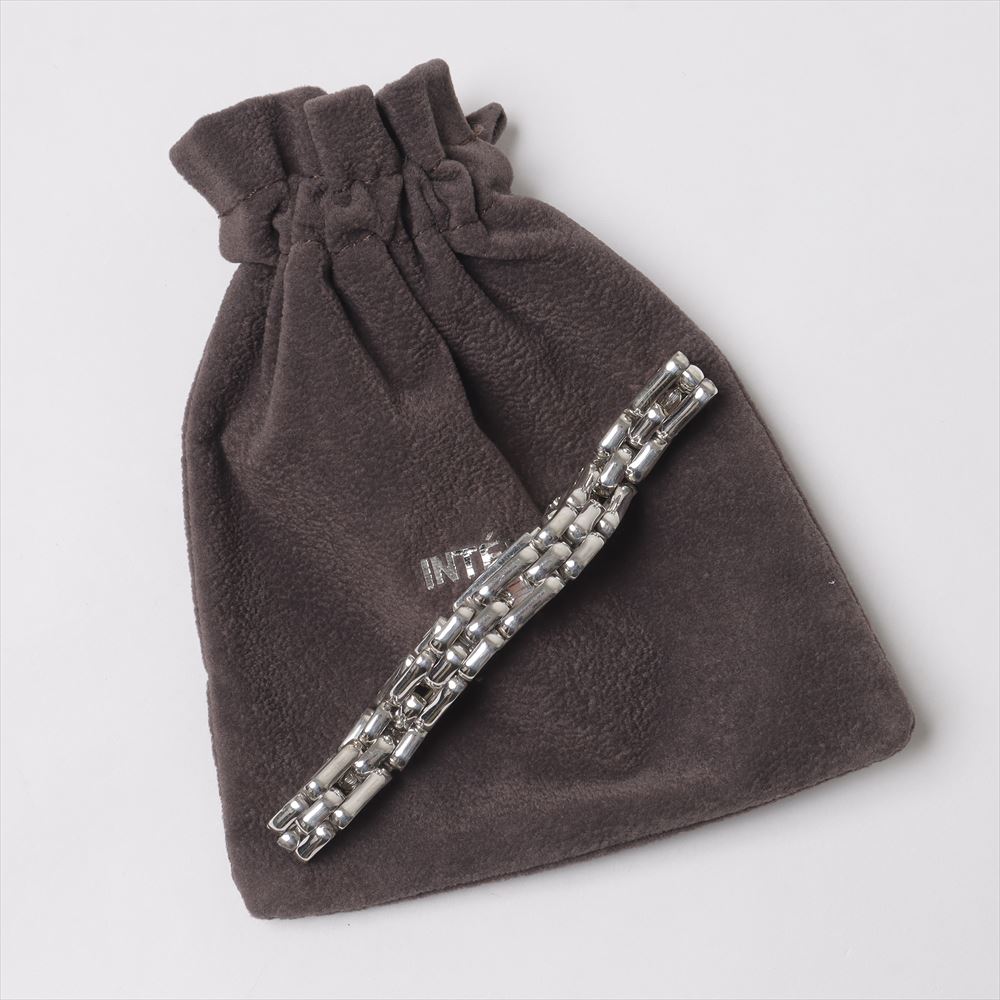 TAXCO SILVER FLAT MEDIUM CHAIN BRACELET