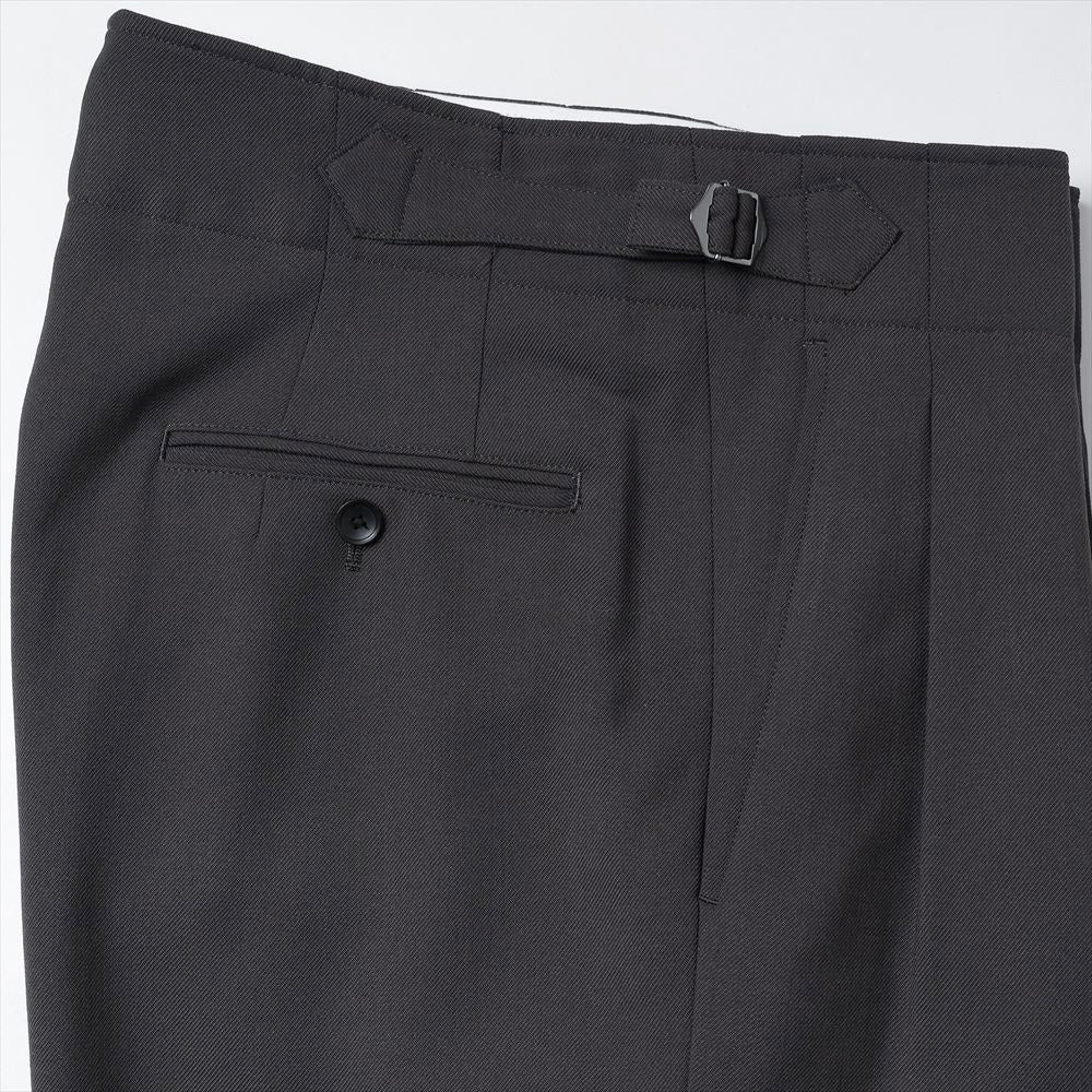 TWO TUCK MILITARY TROUSERS