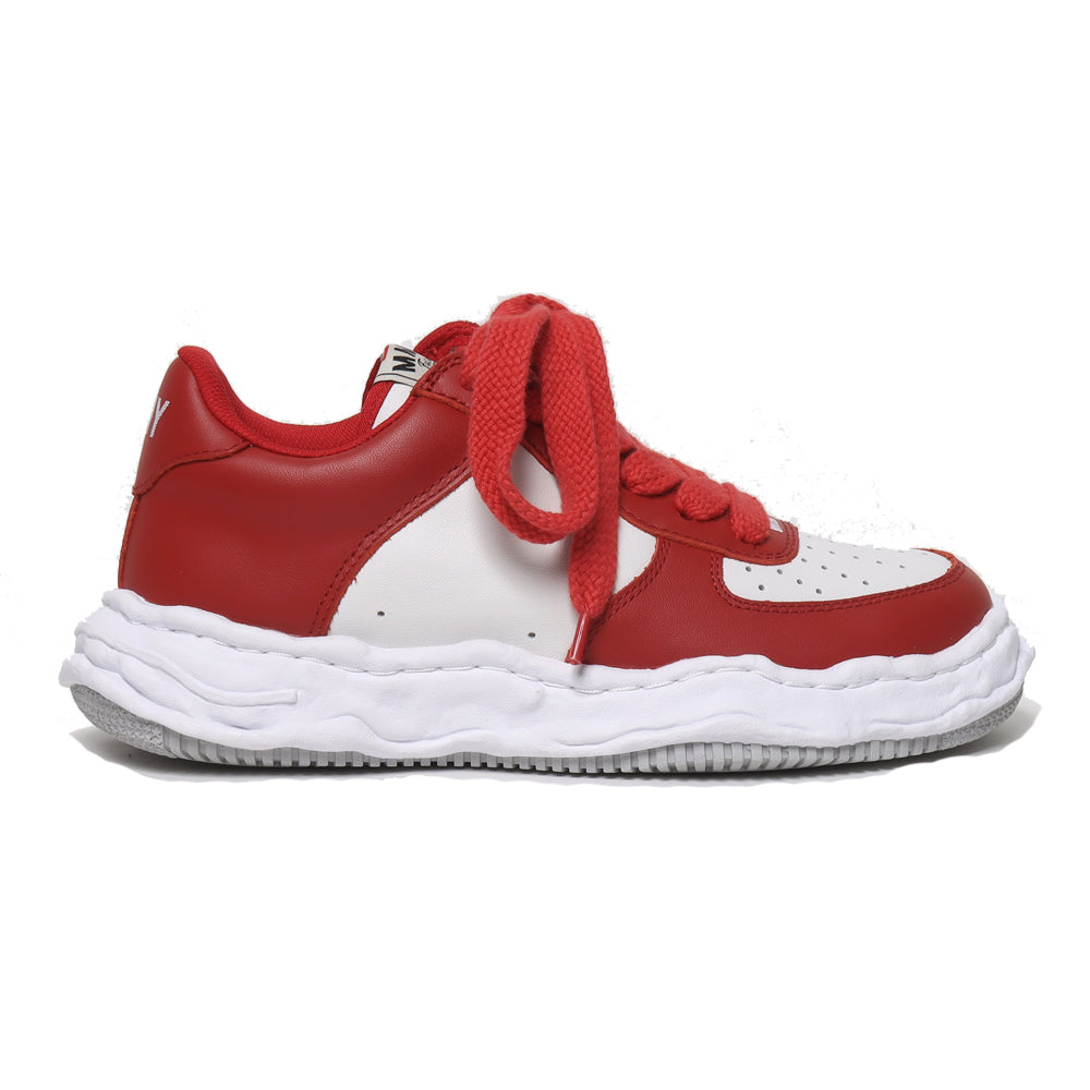 (WAYNE) OG Sole Leather Low-top Sneaker