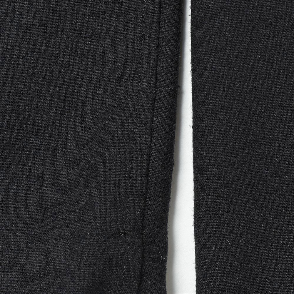 SILK NOIL OPEN COLLAR OVER SHIRT JACKET