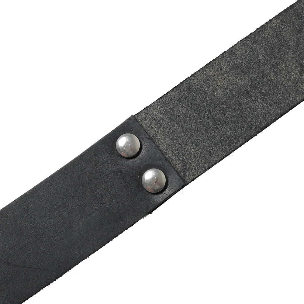 GUIDI LEATHER DOUBLE RING BELT