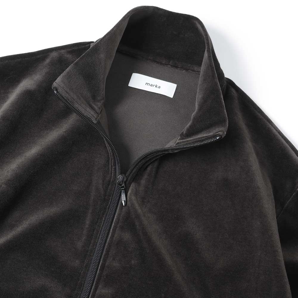 FULL ZIP TRUCK JACKET ORGANIC COTTON VELOUR