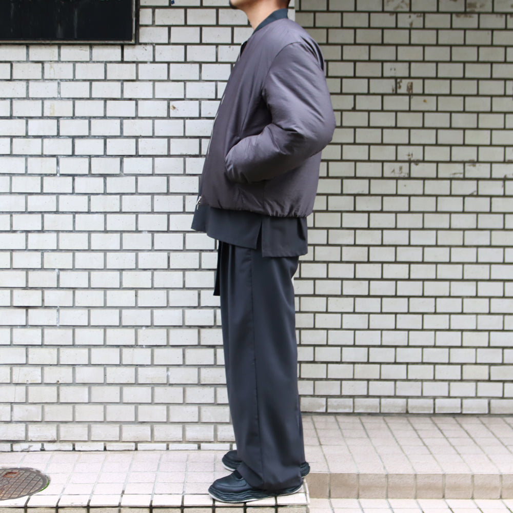 WO/NY VOILE PADDING BOMBER JACKET