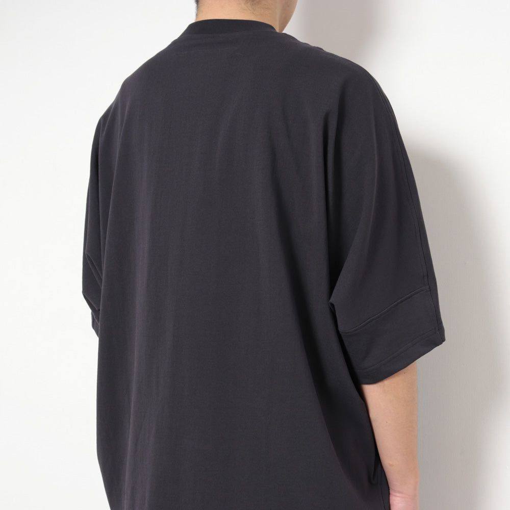 Draping C/N Half Sleeve Pullover