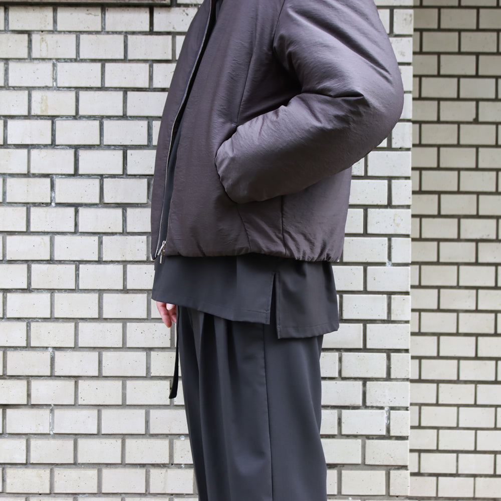 WO/NY VOILE PADDING BOMBER JACKET