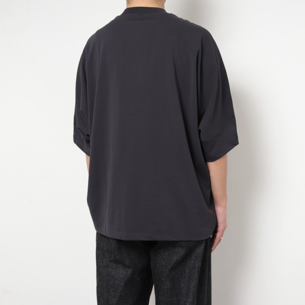 Draping C/N Half Sleeve Pullover
