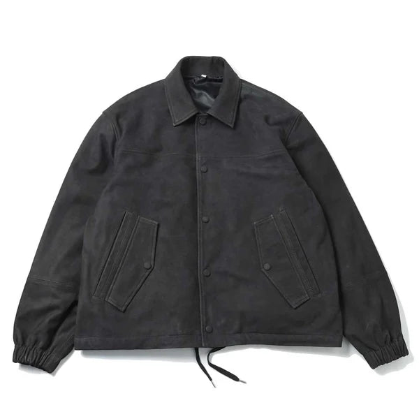 CCU(シーシーユー) - COACH JKT (COW NUBUCK) (SH-65-C-NUBCK-4) 25AW CCU(シーシーユー) - COACH JKT (COW NUBUCK) (SH-65-C-NUBCK-4) 25AW