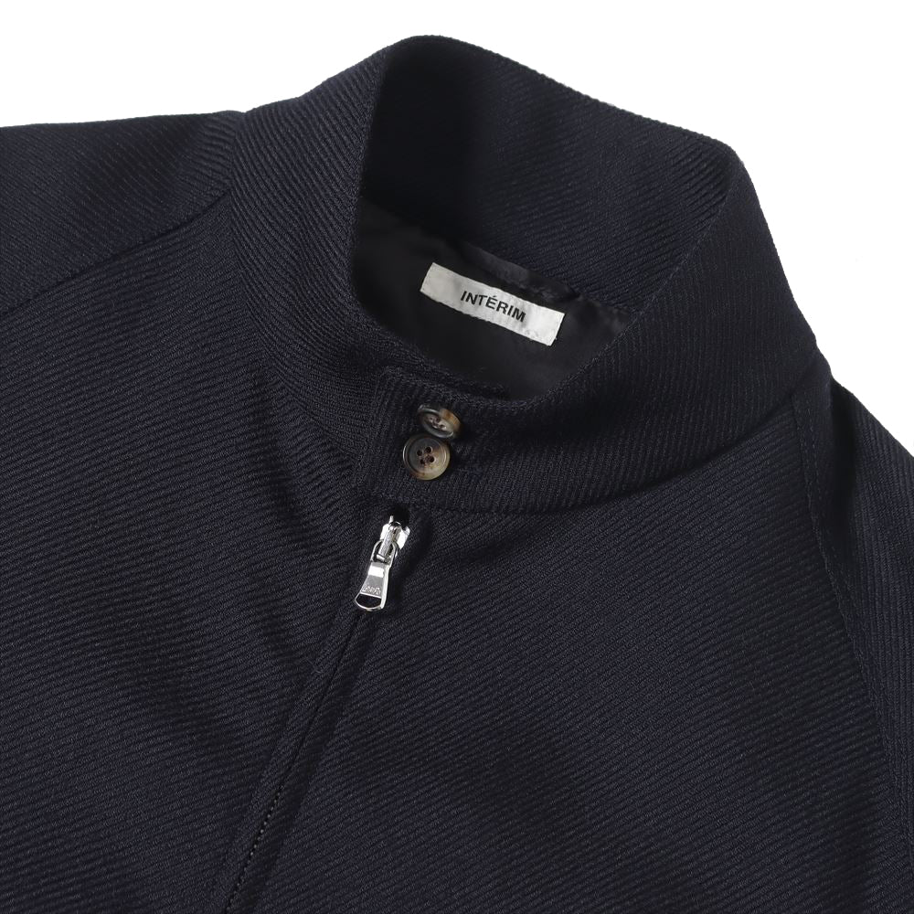 FLUID WOOL & MOHAIR TRICOTINE HYPER BIG GOLF JACKET