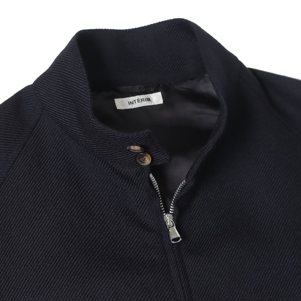 FLUID WOOL & MOHAIR TRICOTINE HYPER BIG GOLF JACKET