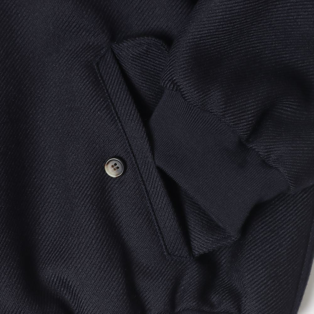 FLUID WOOL & MOHAIR TRICOTINE HYPER BIG GOLF JACKET