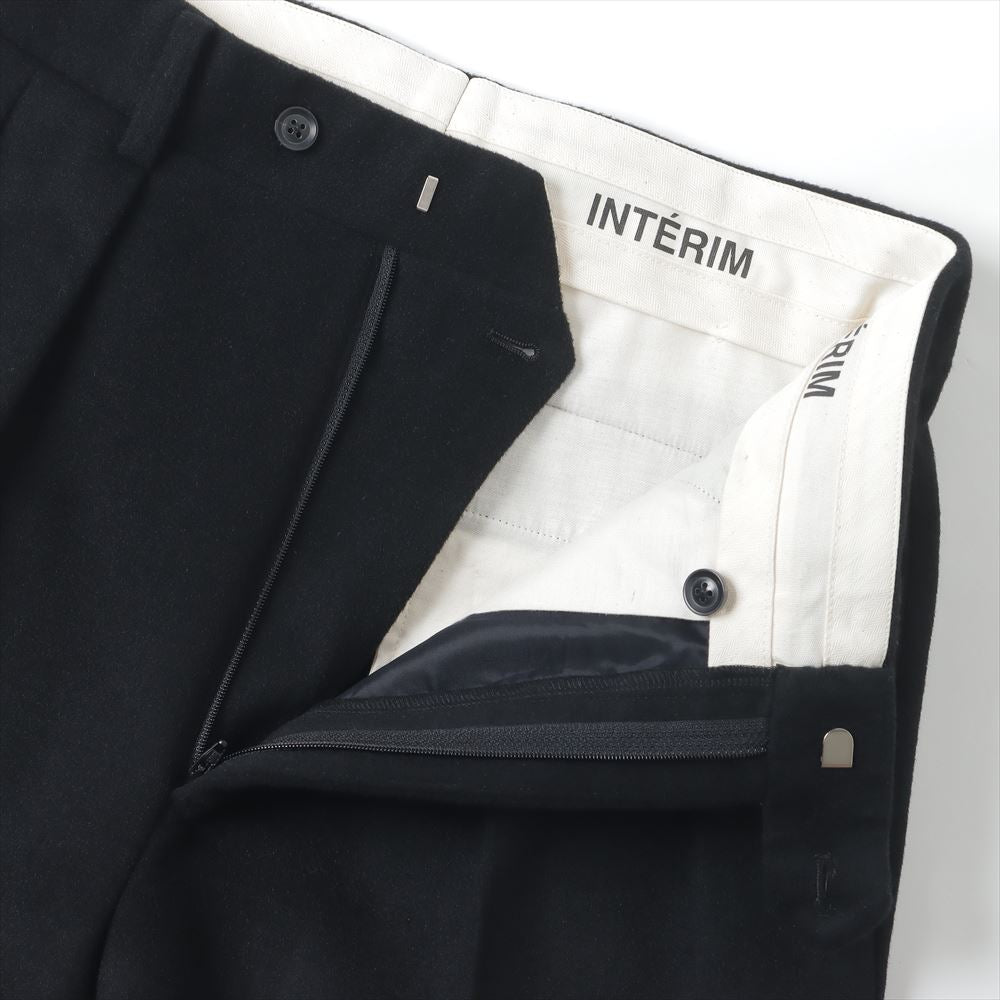 LIMITED CASHMERE 20 2-TUCK STRAIGHT SLACKS