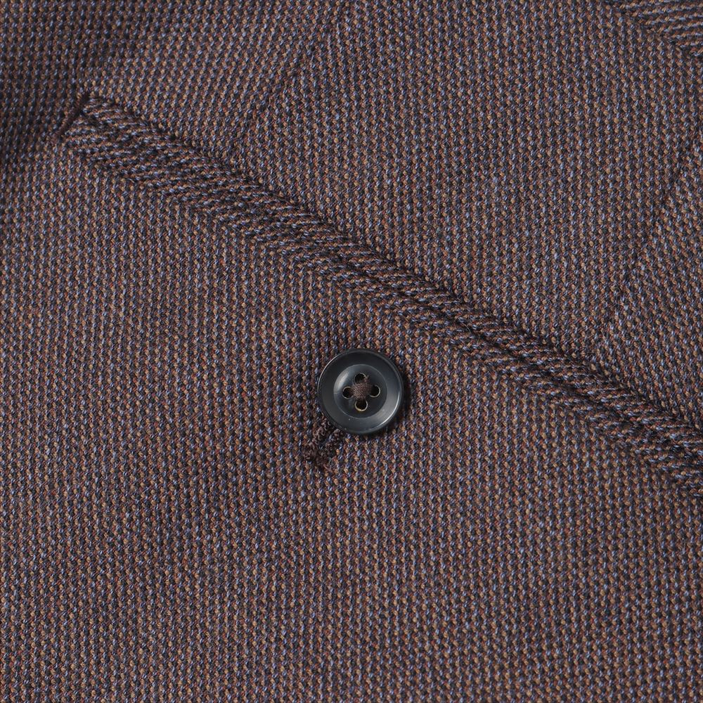 BASKET WEAVE 2-TUCK STRAIGHT SLACKS