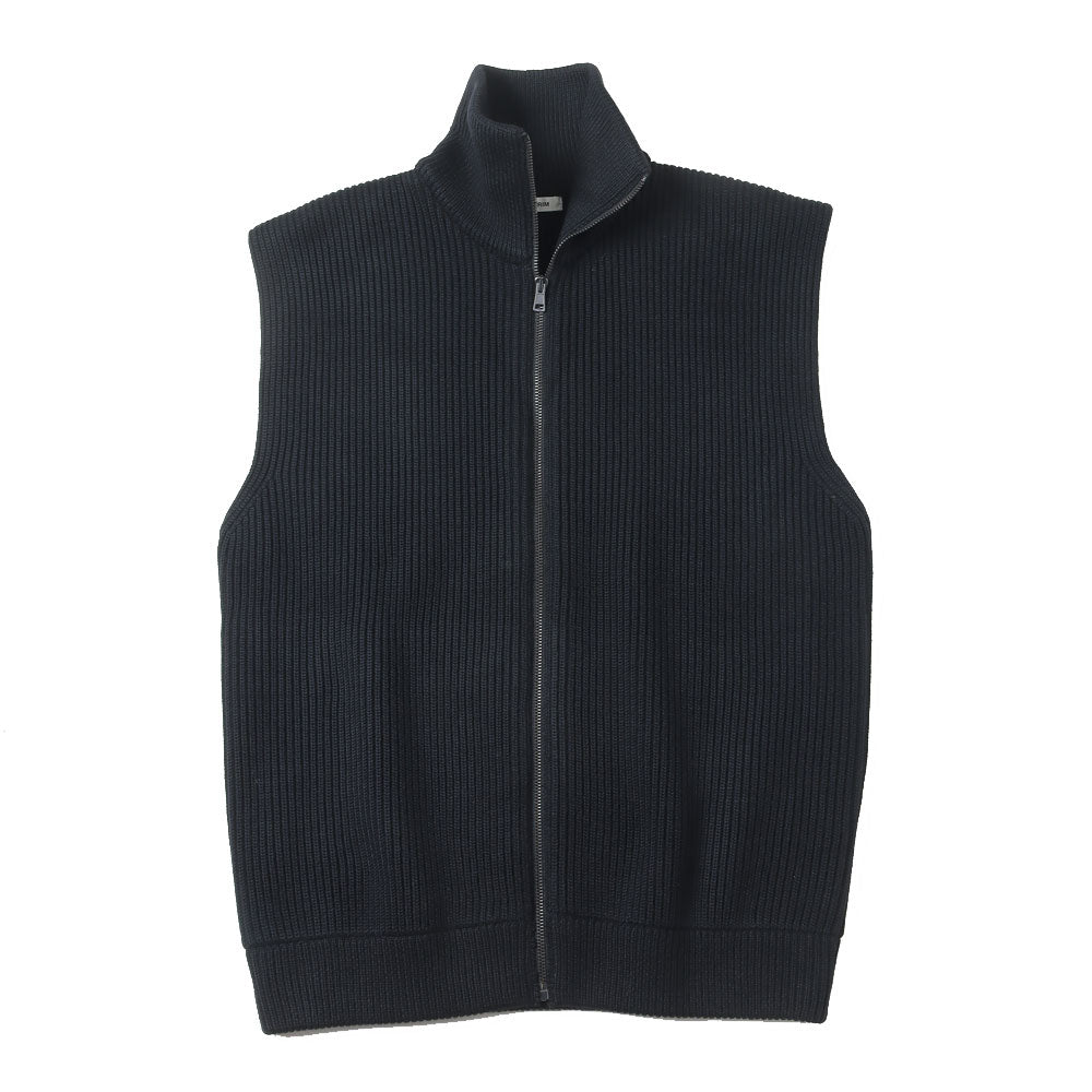 HYPER BIG HAND FRAMED DRIVERS ZIP KNIT VEST