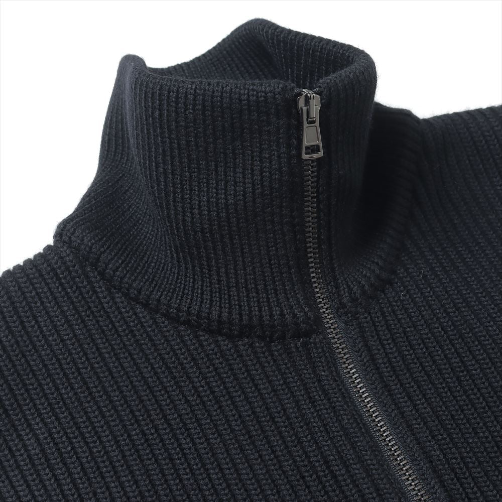 HYPER BIG HAND FRAMED DRIVERS ZIP KNIT VEST