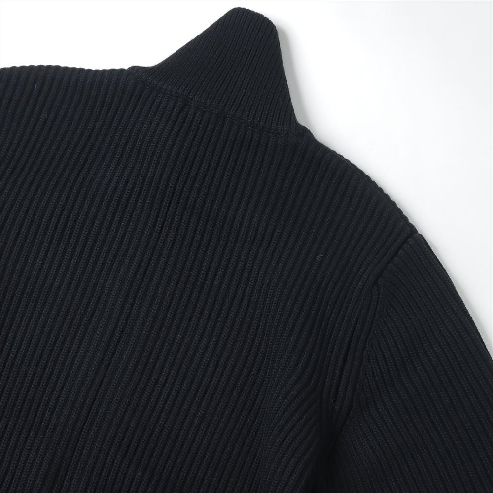 HAND FRAMED DRIVERS ZIP KNIT