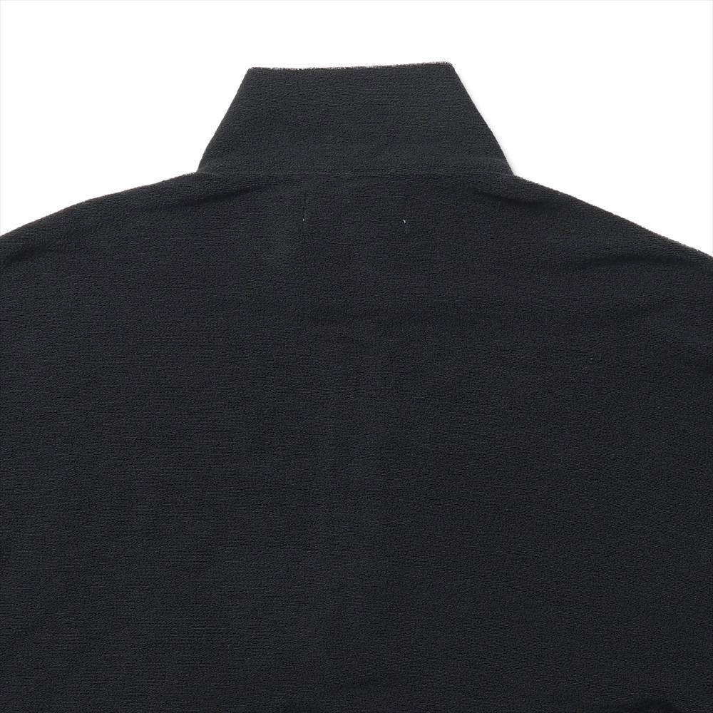 TRACK JACKET SUPER140s WASHABLE WOOL PILE KNIT
