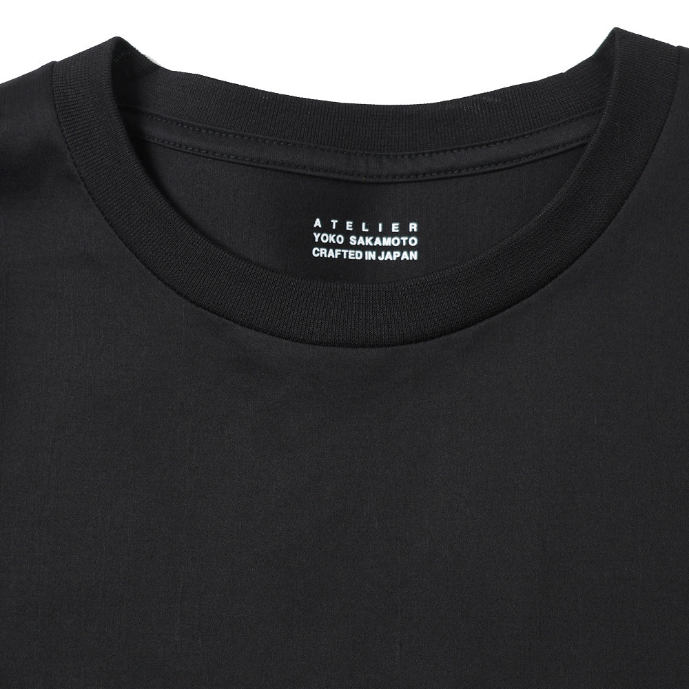 トップス YOKOSAKAMOTO L/S T-SHIRT BLACK YOKO SAKAMOTO ヨーコサカモト BIG TUBE T-SHIRT [BLACK/YS-25SS-101] トップス