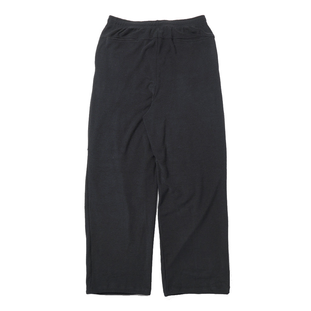 TUCKED KNEE TRAINING PANTS SUPER140s WASHABLE WOOL PILE KNIT