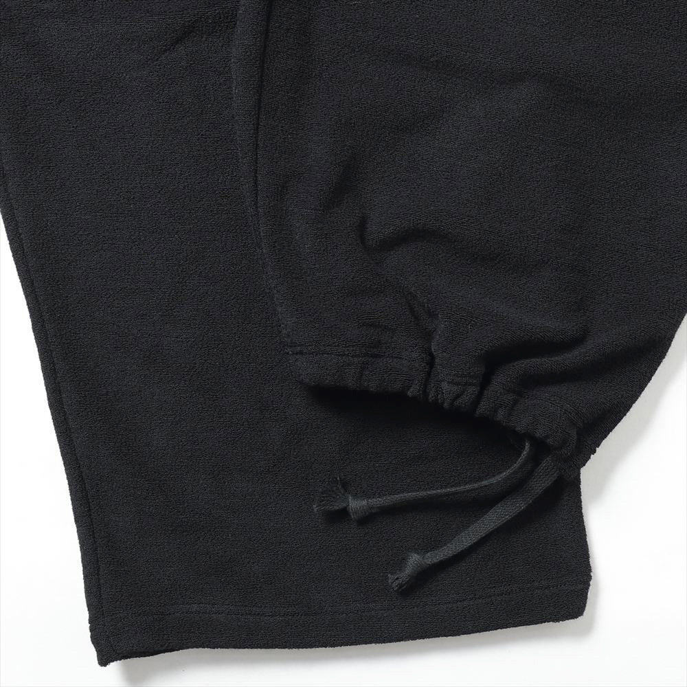 TUCKED KNEE TRAINING PANTS SUPER140s WASHABLE WOOL PILE KNIT