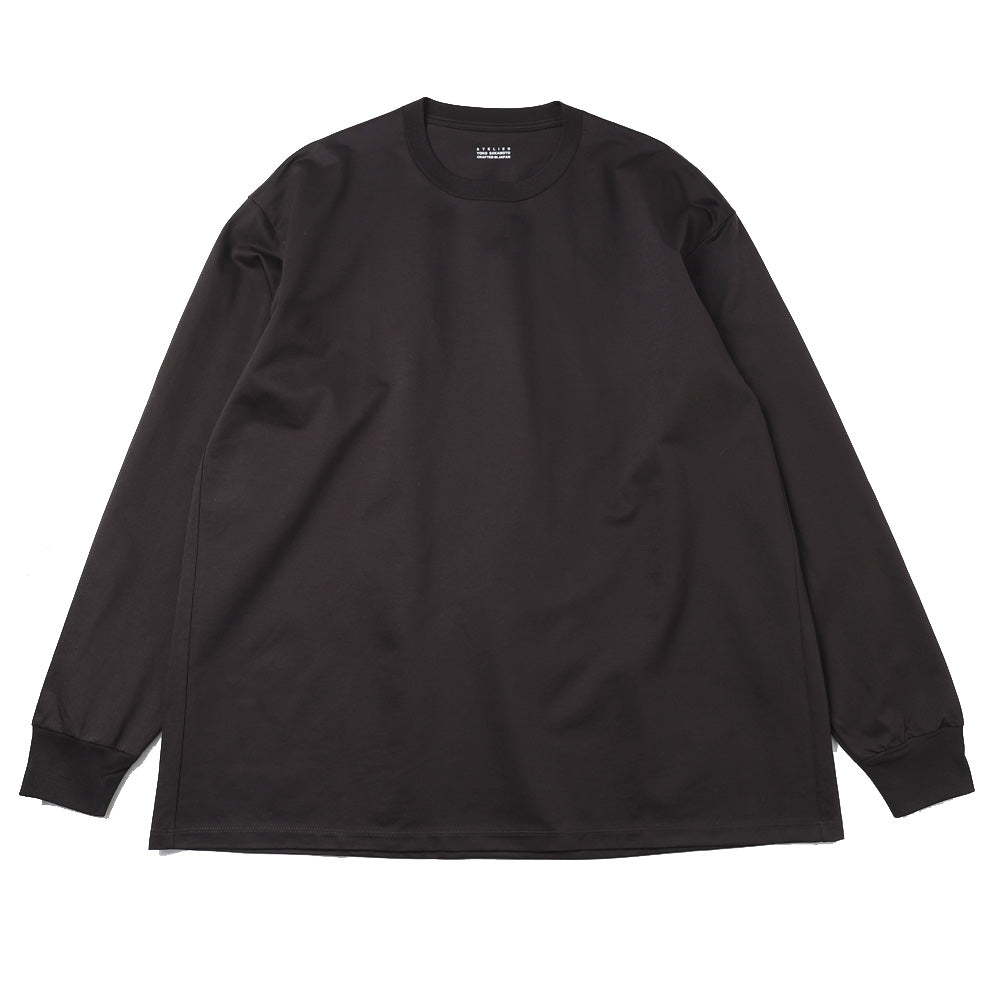 トップス YOKOSAKAMOTO L/S T-SHIRT BLACK YOKO SAKAMOTO(ヨーコサカモト)L/S T-SHIRT – Area