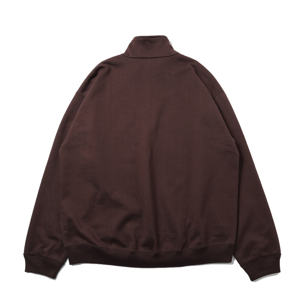 COMFORT HALF ZIP ORGANIC COTTON HEAVY FLEECE