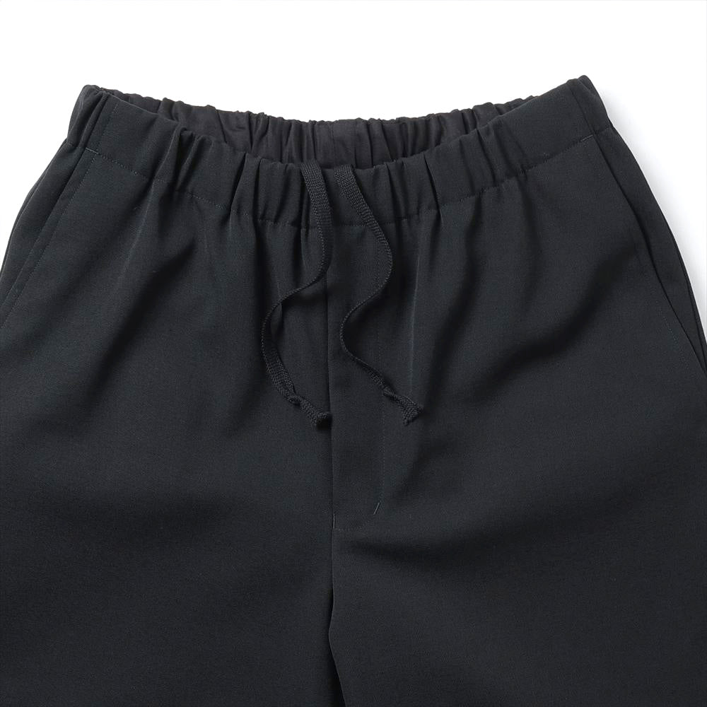 WIDE CYLINDER FIT EASY PANTS WOOL GABARDINE WASHER TUMBLER