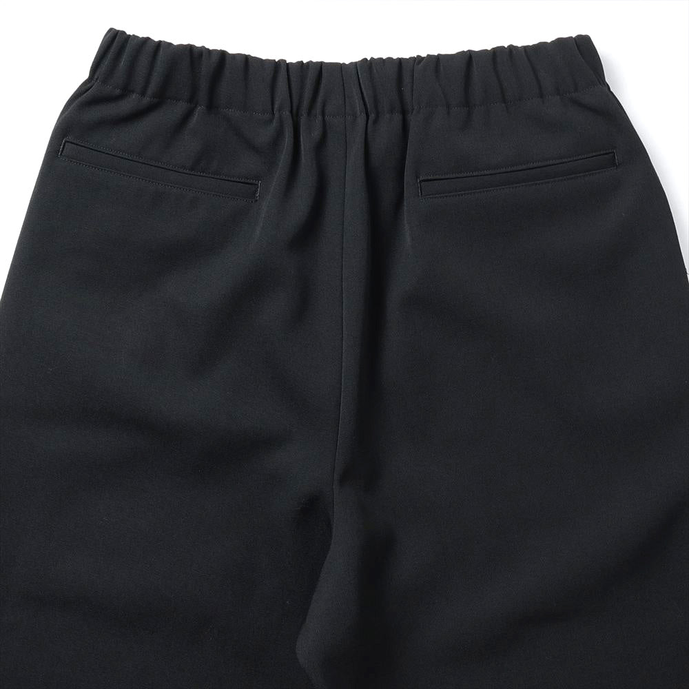 WIDE CYLINDER FIT EASY PANTS WOOL GABARDINE WASHER TUMBLER