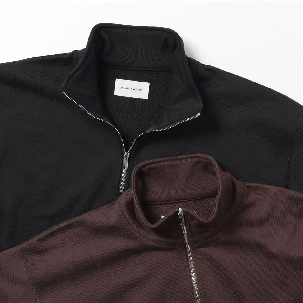 COMFORT HALF ZIP ORGANIC COTTON HEAVY FLEECE