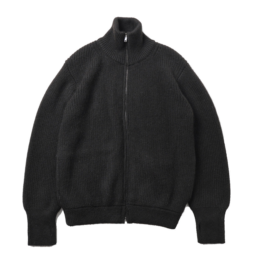 DRIVERS KNIT BABY BLACK ALPACA