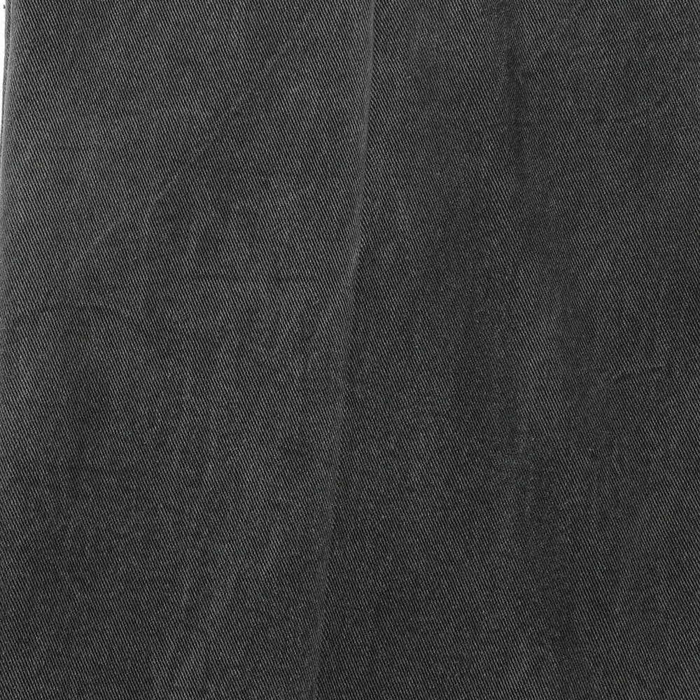 NATURAL DYED KATSURAGI WITH LEATHER PIPING 1-TUCK WIDE TAPERED MILITARY TROUSERS