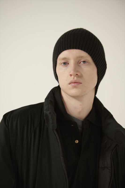  WOOL SILK CASHMERE DEADSTOCK YARN KNIT CAP  
