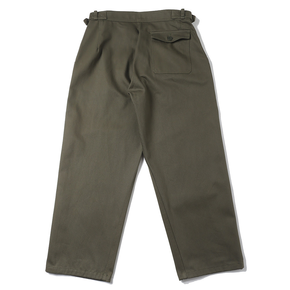 HEAVY PIMA TWILL FRENCH AIR FORCE MECHANIC PANTS