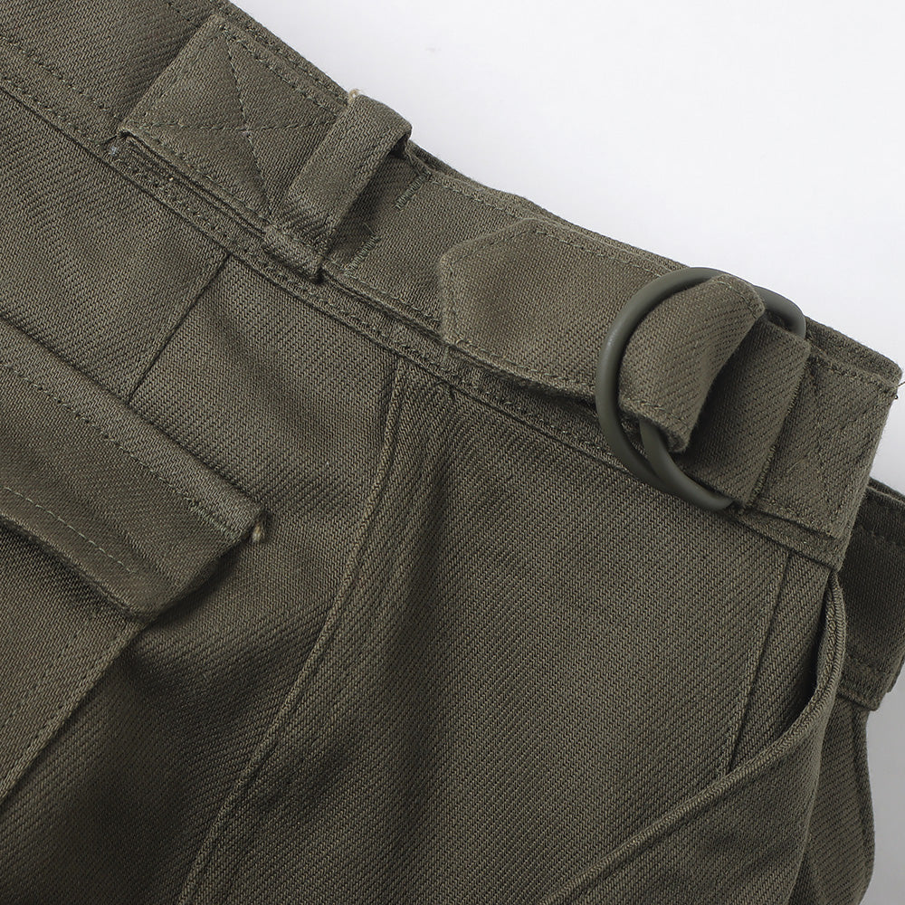 HEAVY PIMA TWILL FRENCH AIR FORCE MECHANIC PANTS