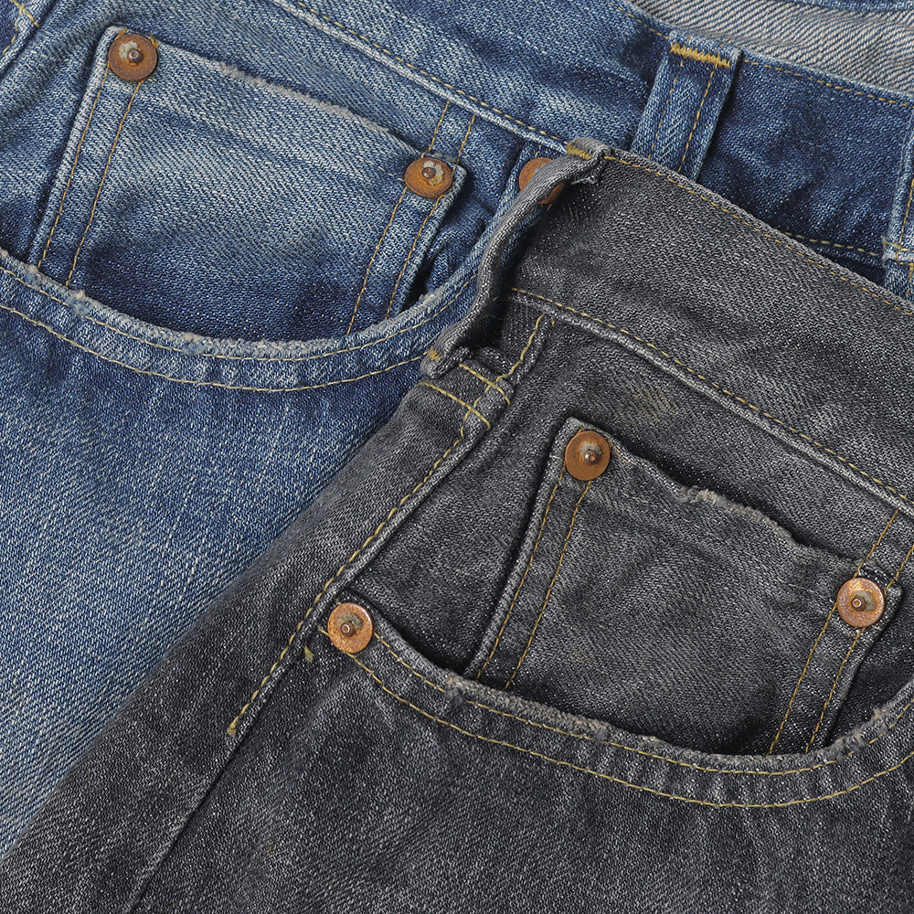 VINTAGE WASHED 1953XX CLASSIC SHUTTLE DENIM TROUSERS