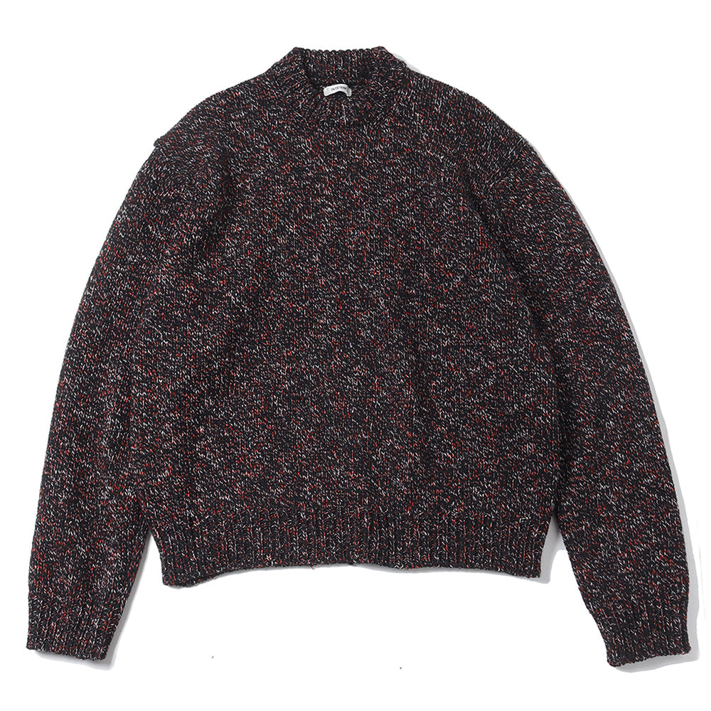 HYPER BIG 3GG HEAVY MIX COLOR CREW SWEATER