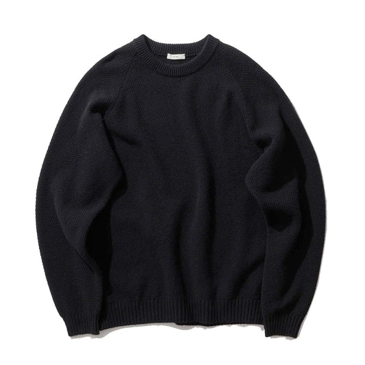  LAMBS WOOL CREWNECK SWEATER  