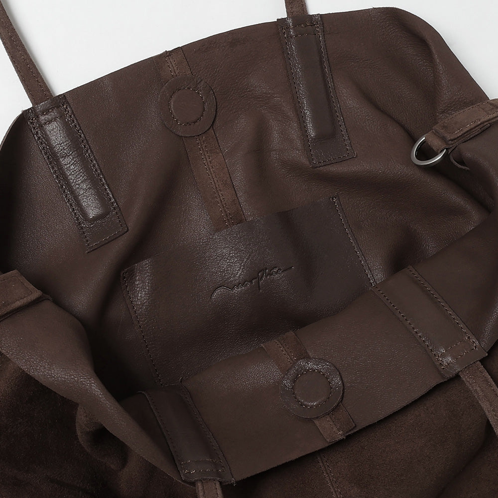 3WAY LARGE TOTE (COFFEE BROWN)