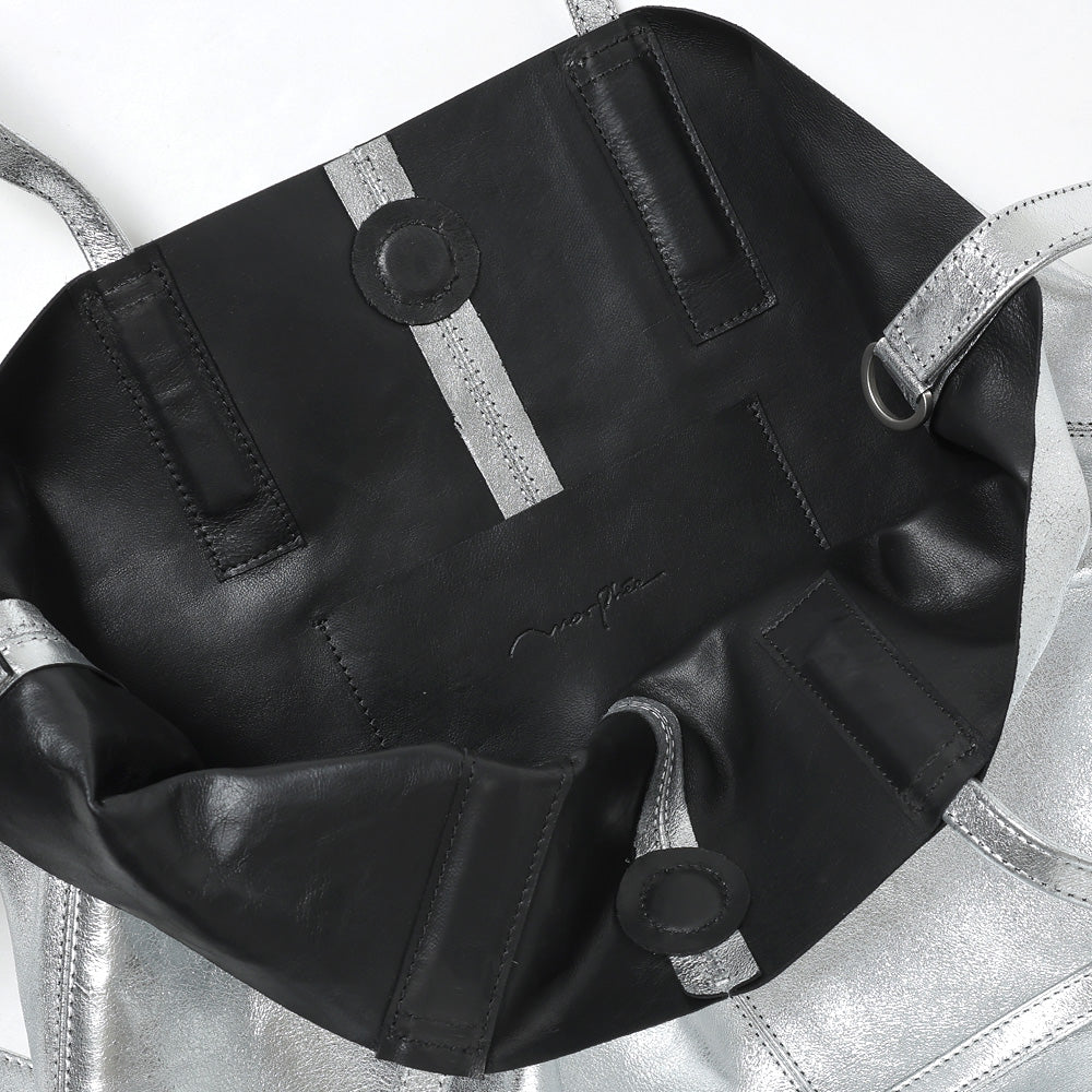 3WAY LARGE TOTE (SILVER)