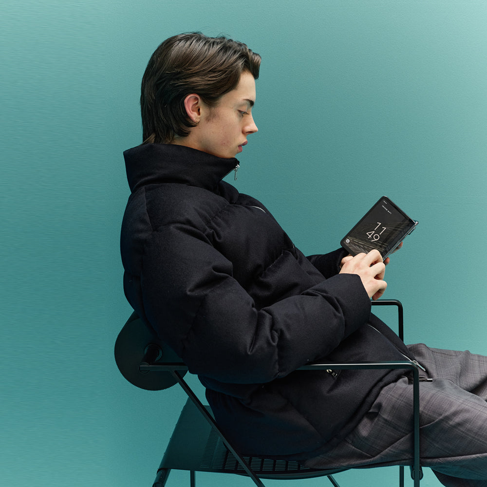 CASHMERE DOWN JACKET