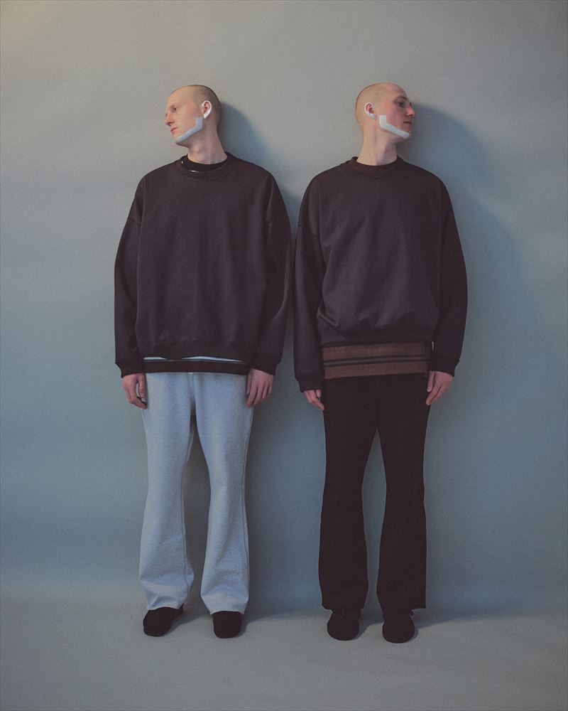 BOX Tee L/S ORGANIC COTTON 20/1 BORDER