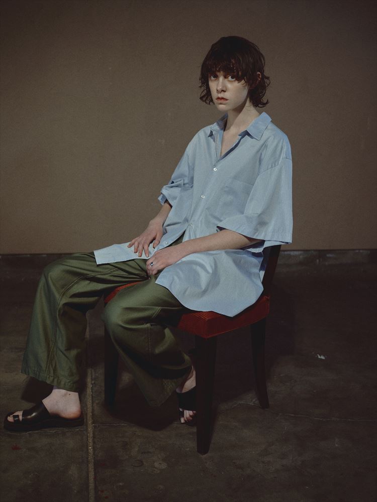 HYPER BIG 200/2 SUPIMA TWILL S/S REGULAR COLLAR SHIRT