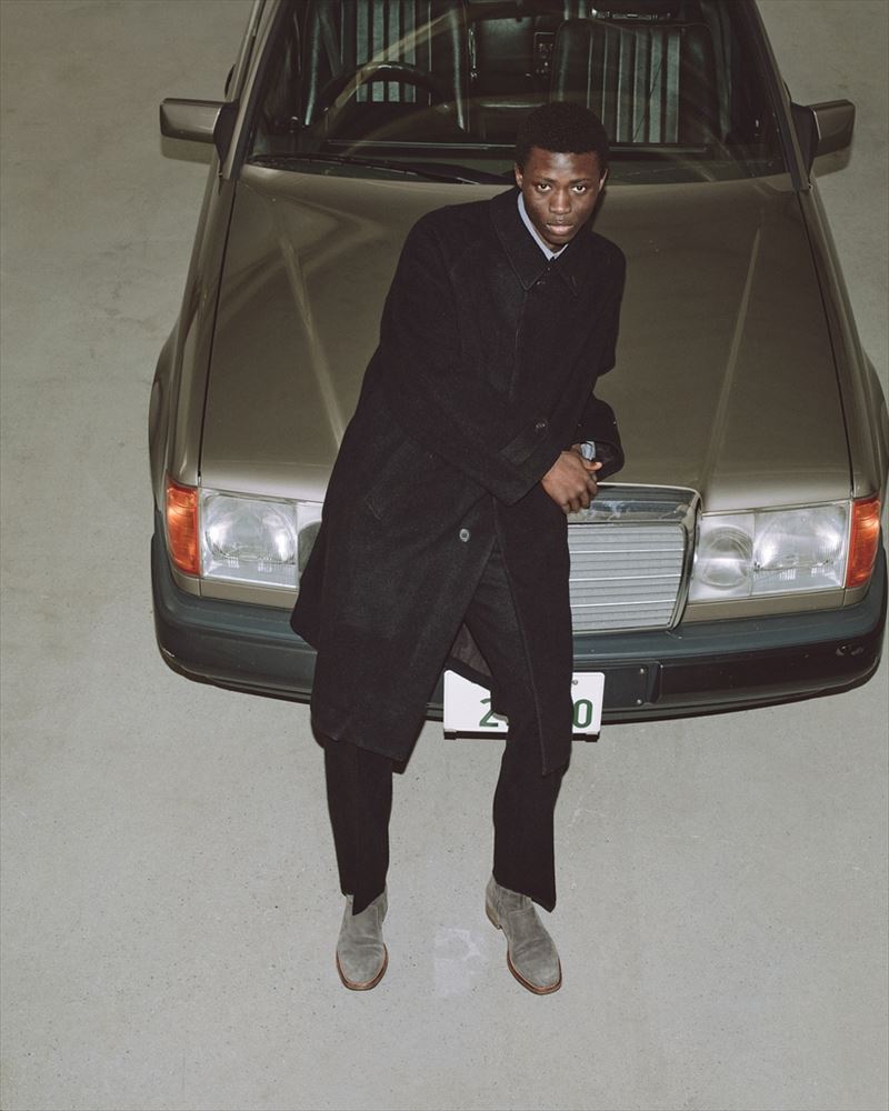 WALKABOUT COAT WOOL x CASHMERE SOFT TWEED